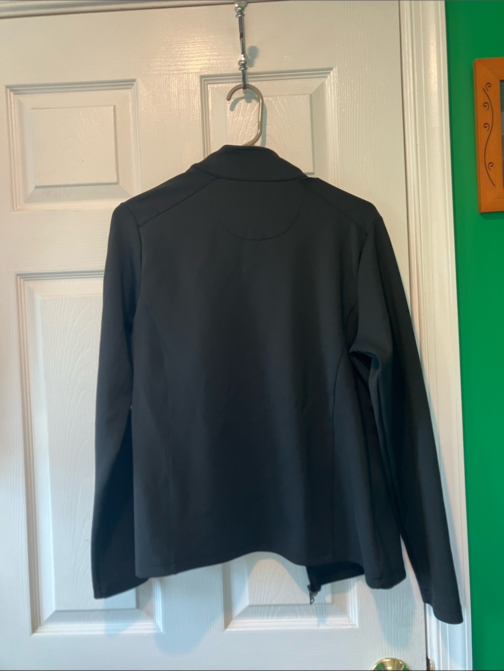 EP Pro tour tech Black Utility Jacket with Pink Contrast Collar golf full zip m - Picture 7 of 8